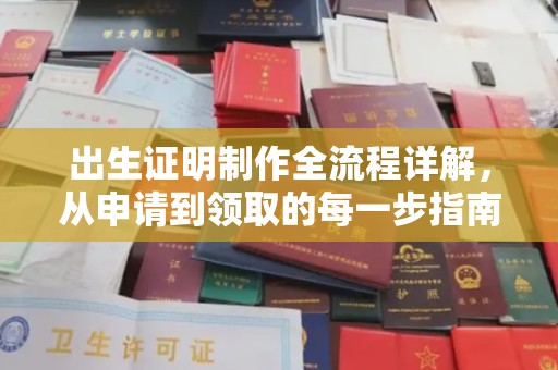 蚌埠出生证明制作全流程详解，从申请到领取的每一步指南