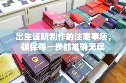 蚌埠出生证明制作的注意事项，确保每一步都准确无误