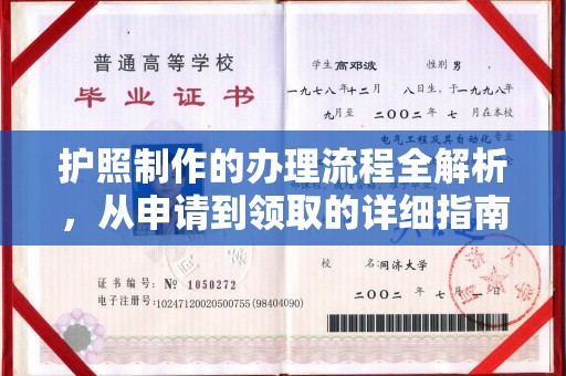 蚌埠护照制作的办理流程全解析，从申请到领取的详细指南