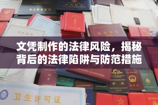 蚌埠文凭制作的法律风险，揭秘背后的法律陷阱与防范措施